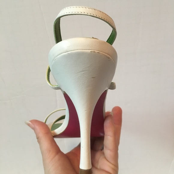 Iramo White Strappy Sandal Size 7 - Picture 6 of 8